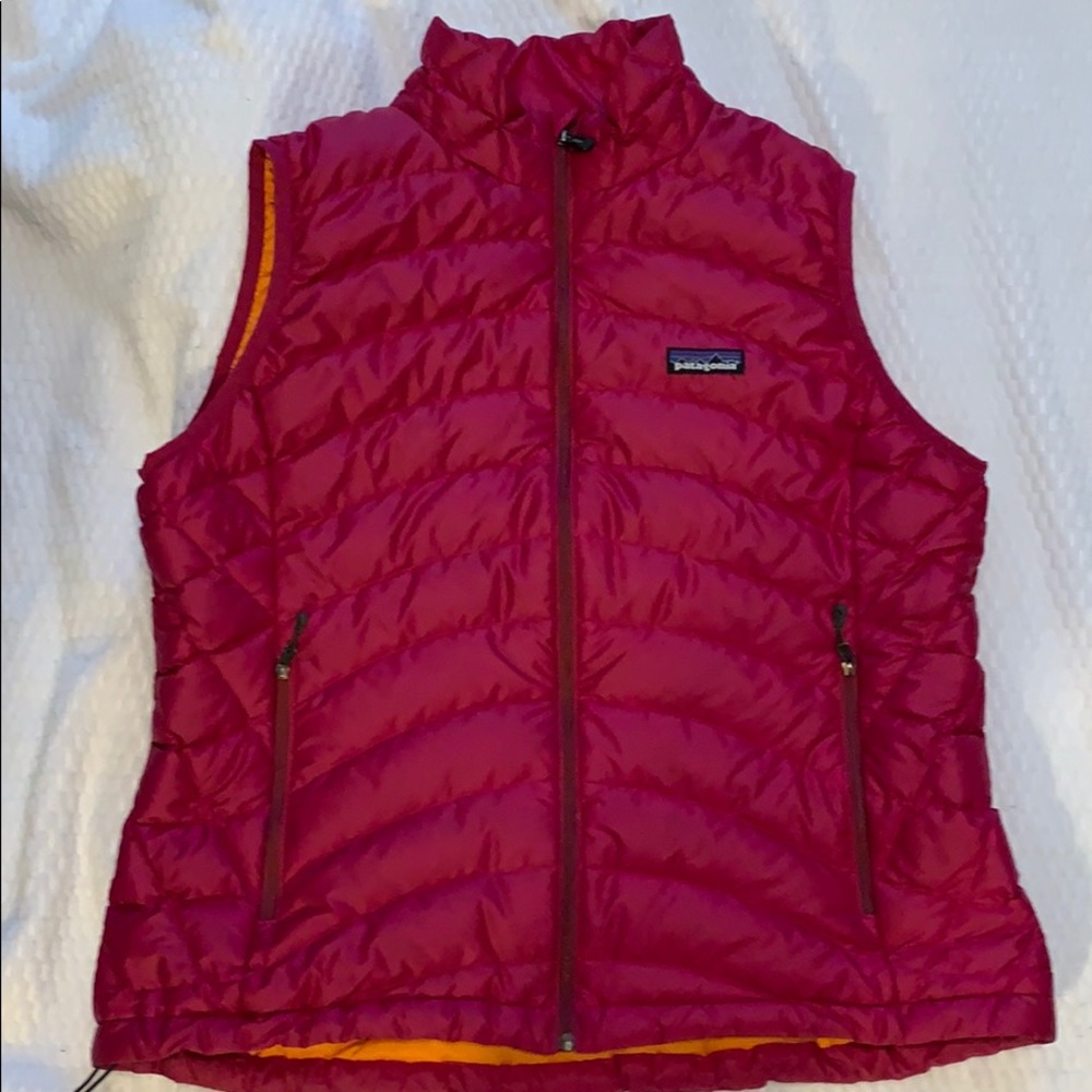 Patagonia Down Vest - Magenta Women’s Size Large